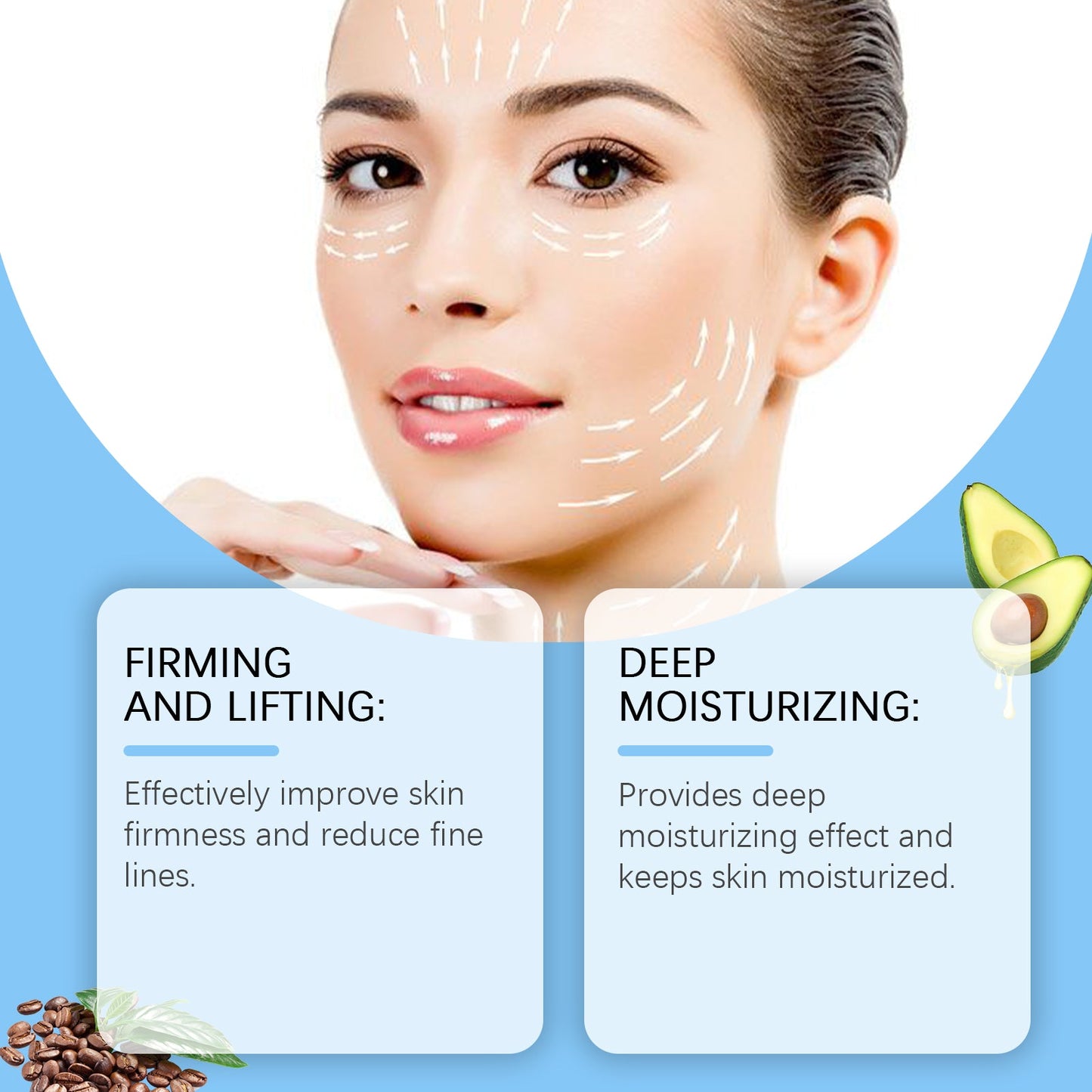 Hoygi Firming Moisturizing Moisturizer Moisturizes Facial Skin Soft And Improves Skin Elasticity Hydrating Cream