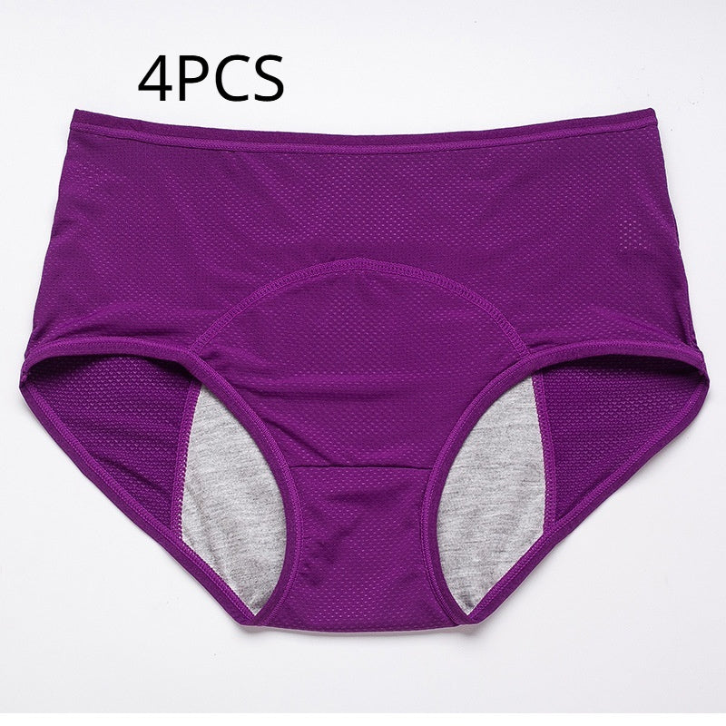 Physiological Underwear Women's Breathable Mesh Front And Rear Leak-proof Underwear