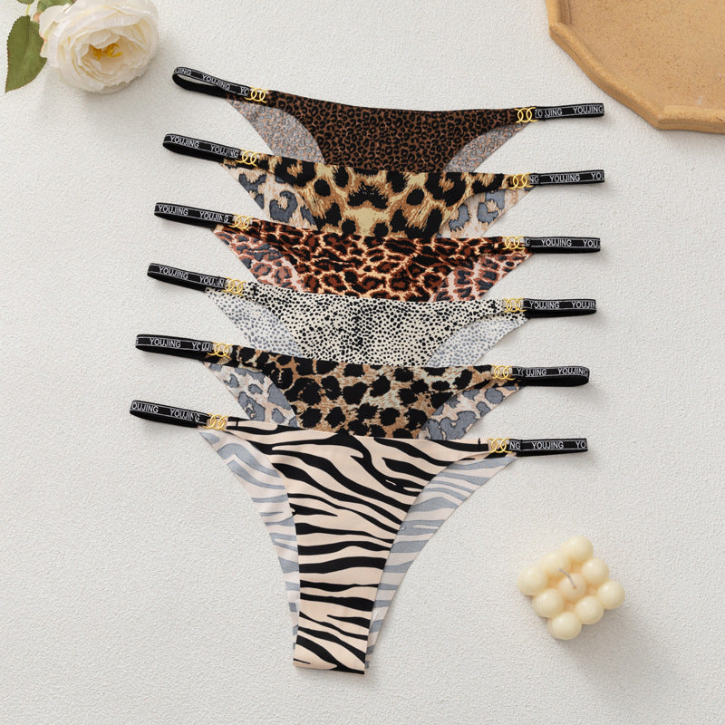 Thin-strapped Sheer European And American Womens Panties