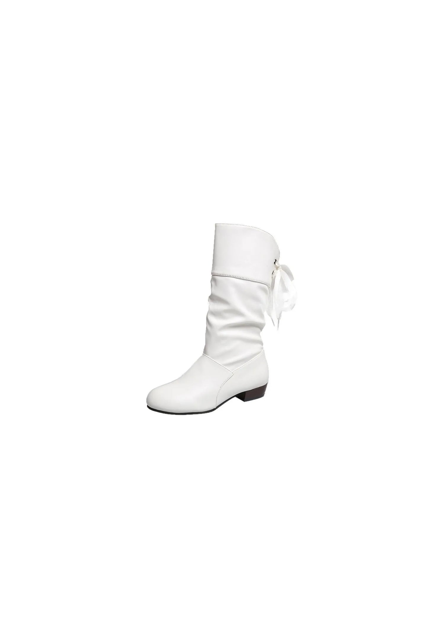 Point Toe Block Heels Boots
