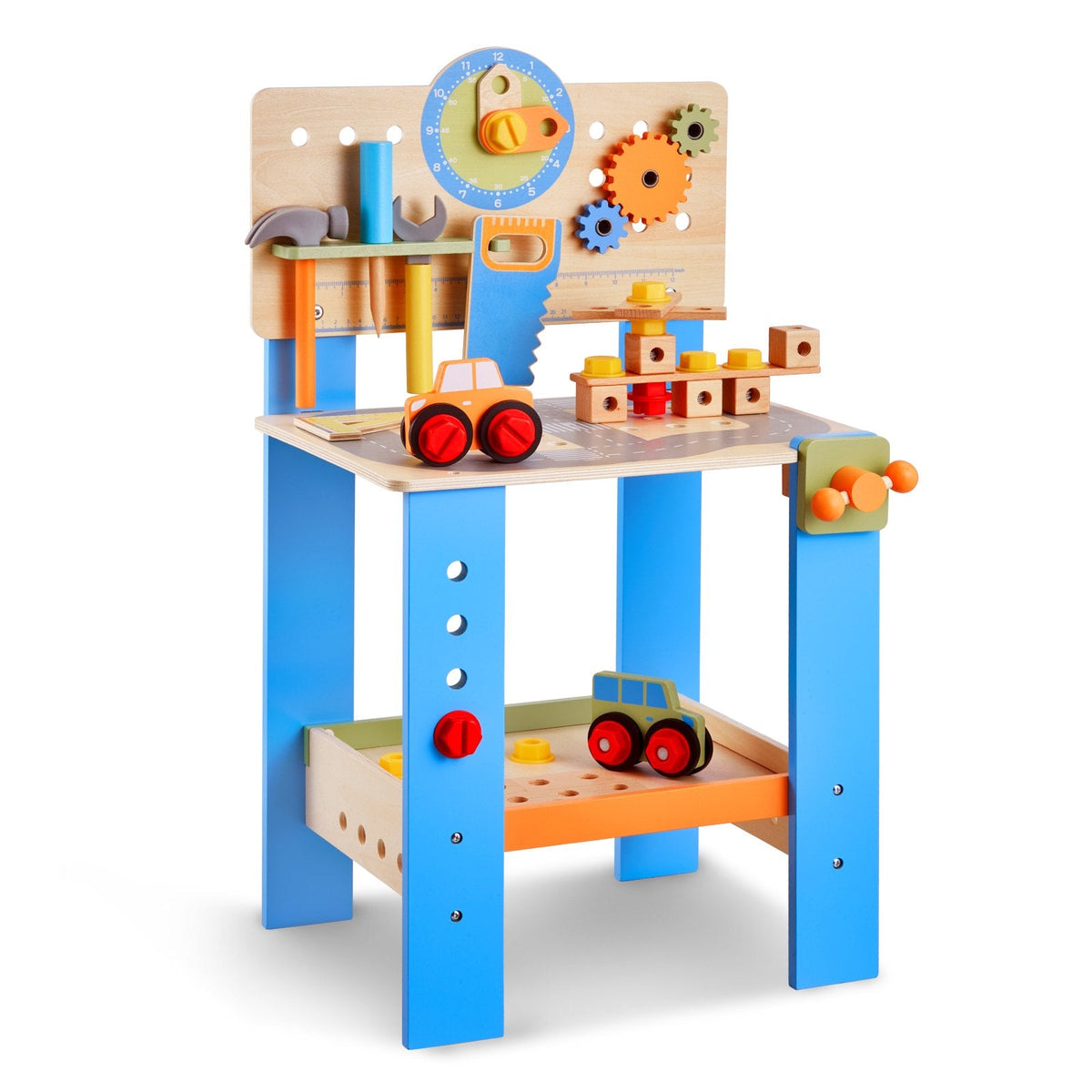 Wooden Tool Bench For Kids 3 Years+ Toy Workbench Pretend Play Toy Kits