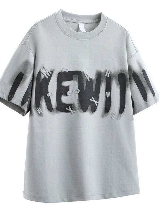 Men's Plus Size Graphic Oversized T-Shirt