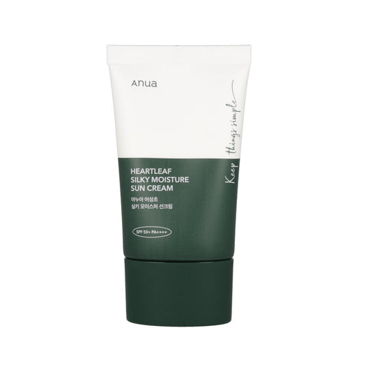ANUA Heartleaf Silky Moisture Sun Cream