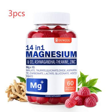 Magnesium-containing Gummy Candies