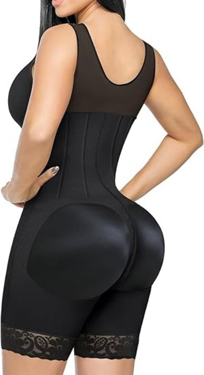 Overbust Fajas Colombianas Shapewear For Women Tummy Control Body Shaper Girdles Post Surgery Compression Garment