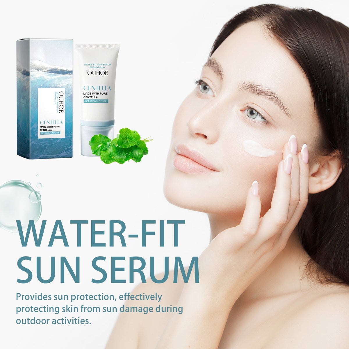 OUHOE Centella Water Fit Sunscreen Lotion