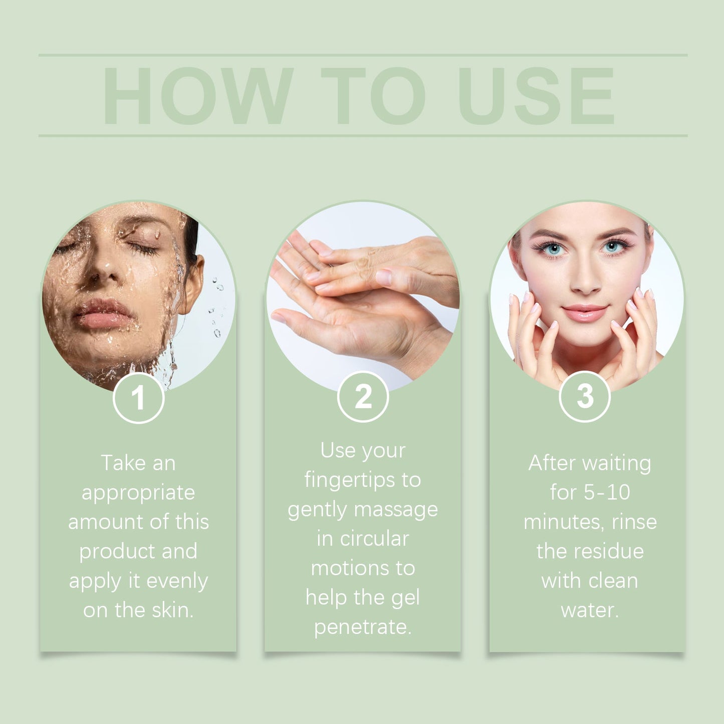 EELHOE Exfoliating Gel Cleansing Gel, Gentle Exfoliation For Face And Body Skin Care