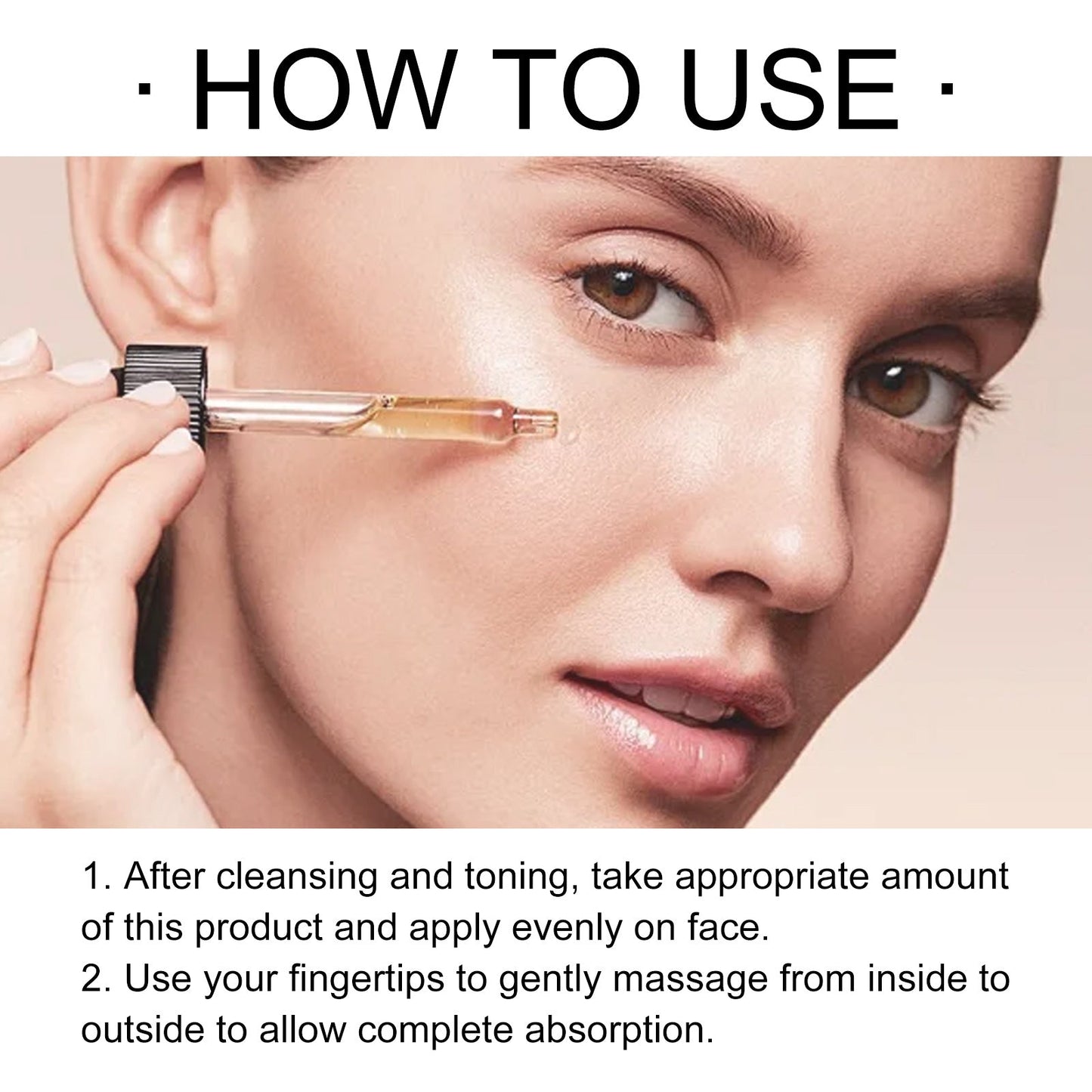 OUHOE Caffeine Face Anti-Wrinkle Serum,