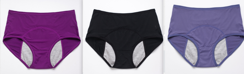 Physiological Underwear Women's Breathable Mesh Front And Rear Leak-proof Underwear
