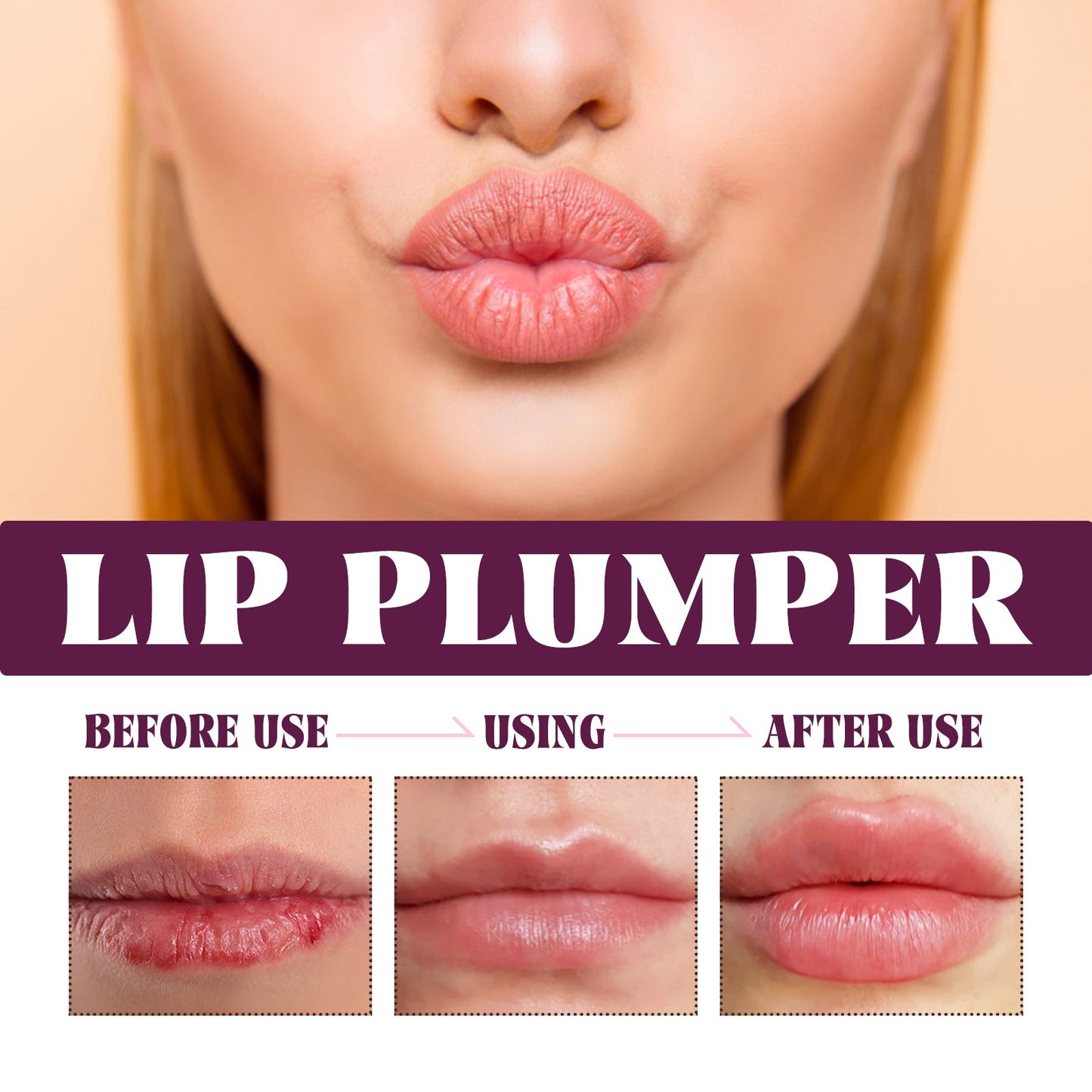 Eelhope Lip Plumper, Smooth Moisturizing Prevent Weather-Shack Fade Lip Lines Peeling Nourish Lips