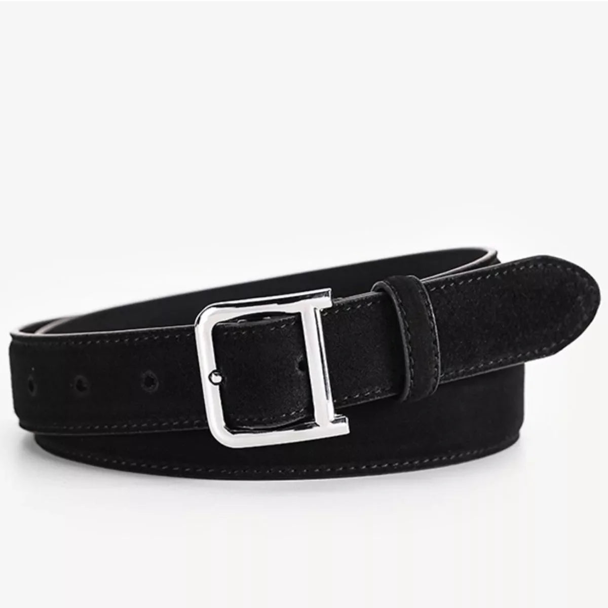 Silver Buckle Belt