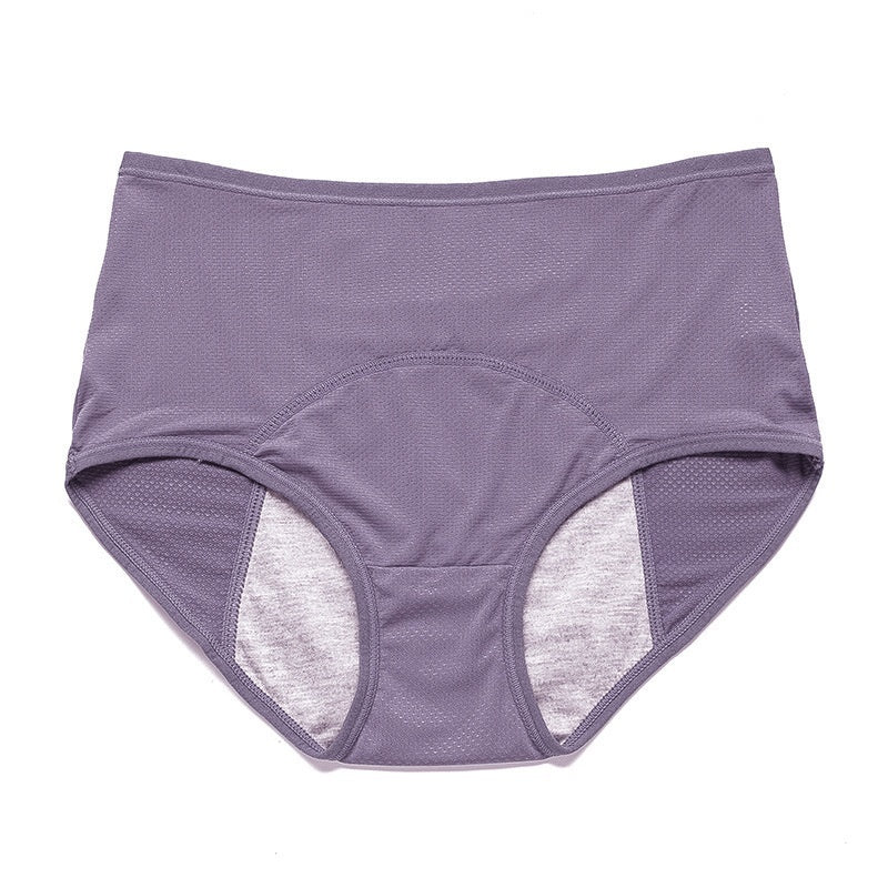 Women's Physiological Underwear Menstruation Period Leak-proof Holiday Safety Mid-waist Ice Silk Summer Thin