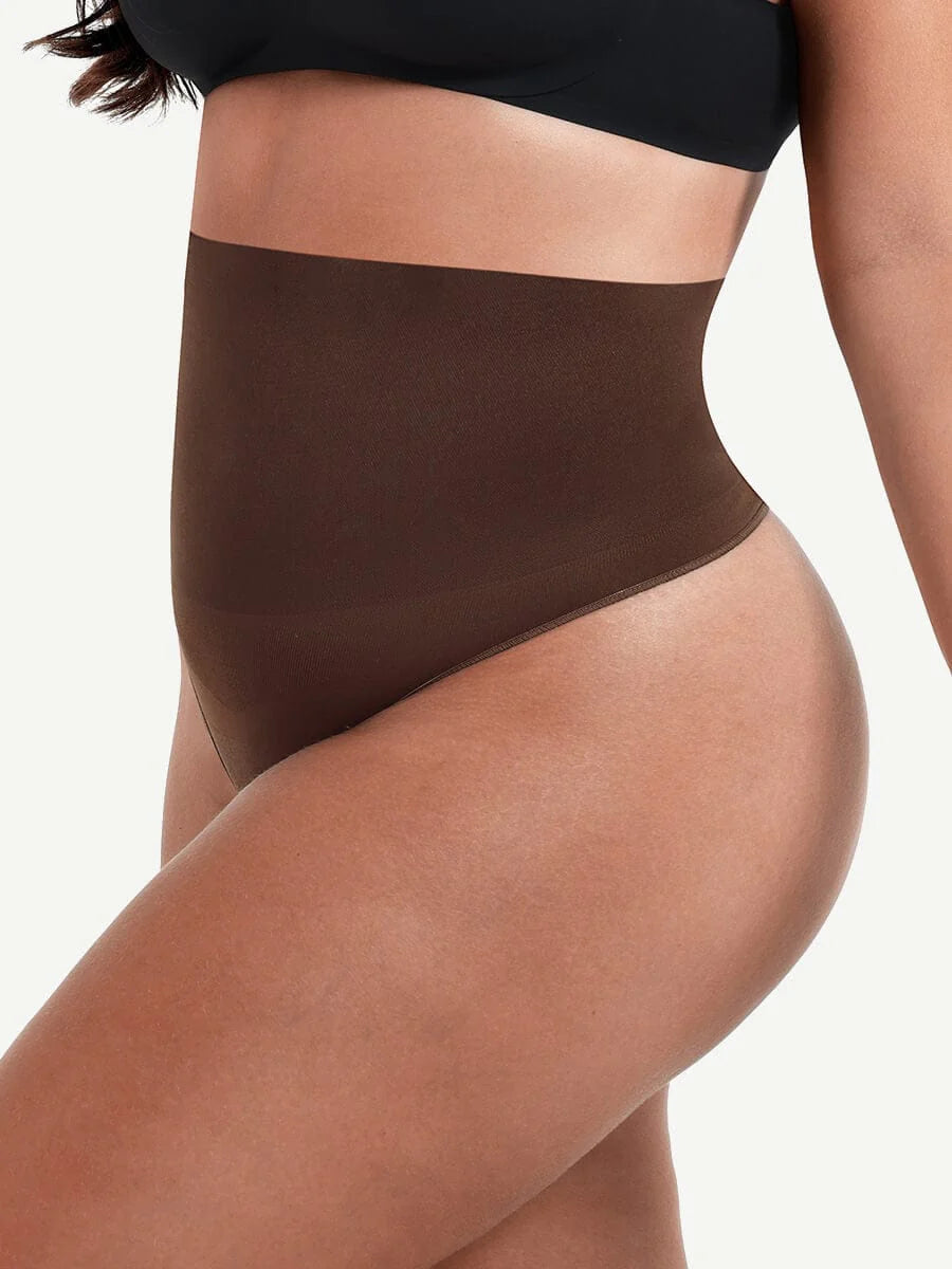 Eco-friendly Seamless Instant Smooth Shaping Thong Panties