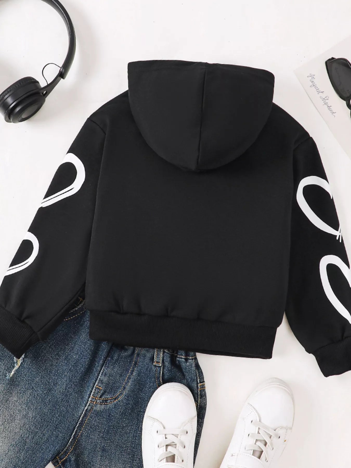 Children's Printed Long Sleeve Hoodie
