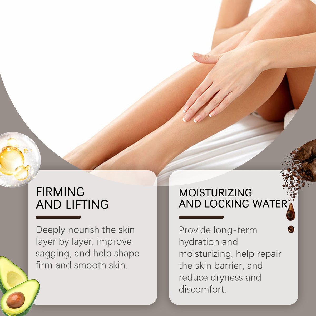Hoygi Niacinamide Body Cream, Gentle Care For Skin Moisturizing Moisturizing Repair Skin Rejuvenation Cream