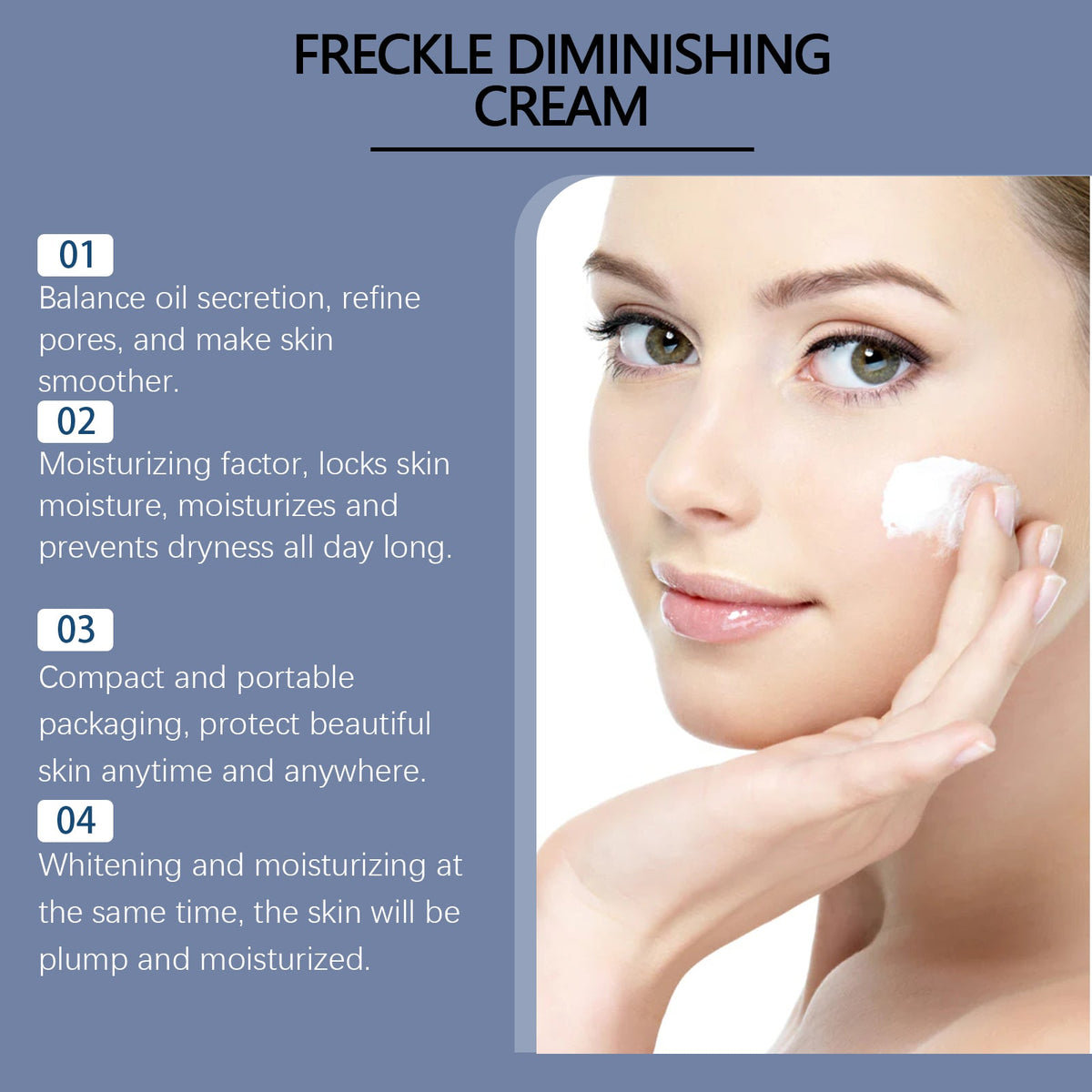 Ouhoe Facial Dark Spots Cream Lighten Dark Spots, Lighten Skin, Moisturize And Nourish Skin Care, Moisturize And Rejuvenate Skin Cream