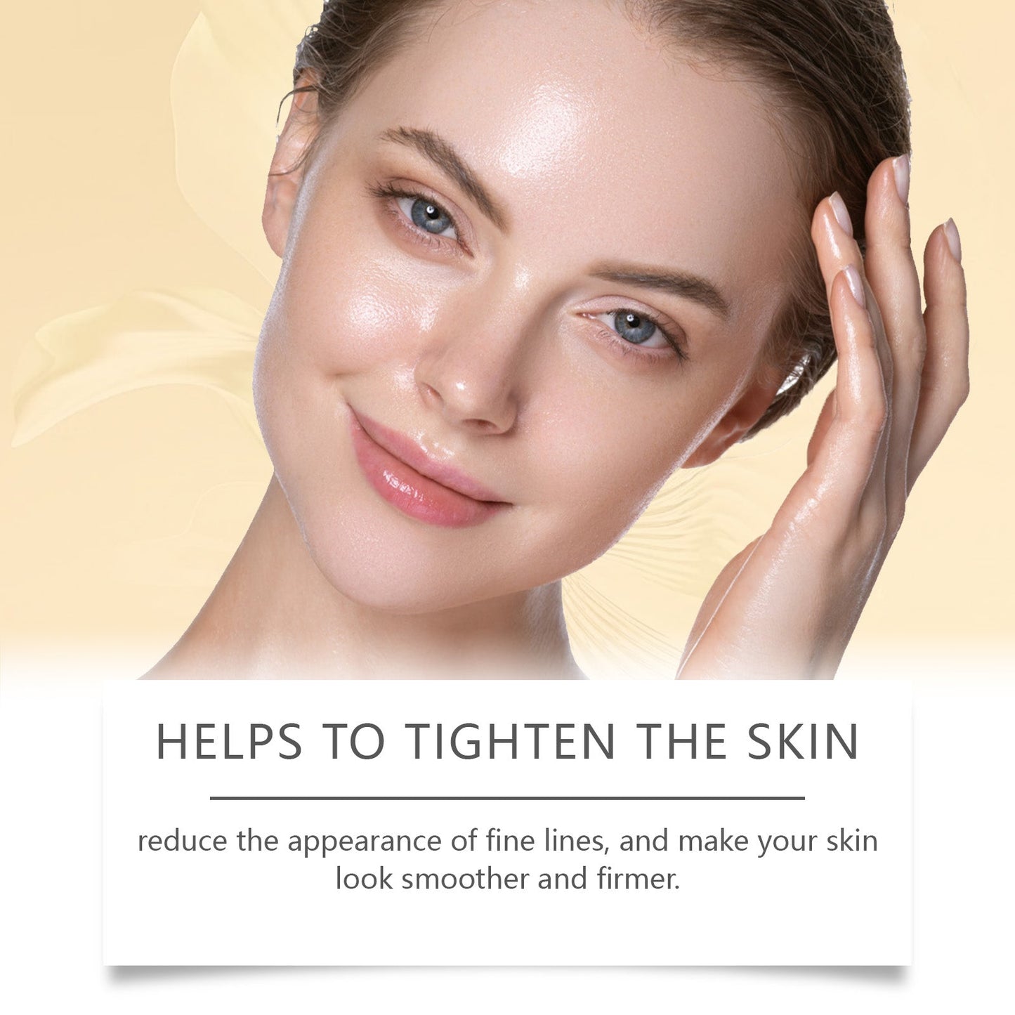 Hoygi Firming Cream, Gentle Moisturizing Moisturizing Facial Skin Daily Skin Care Massage Hydrating Treatment Cream