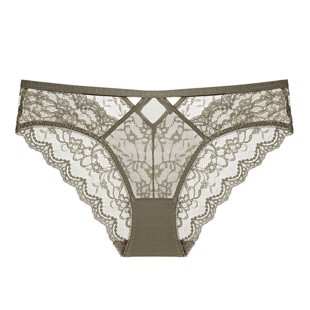 French-style Sexy Womens Panties With A Breathable Lace Design