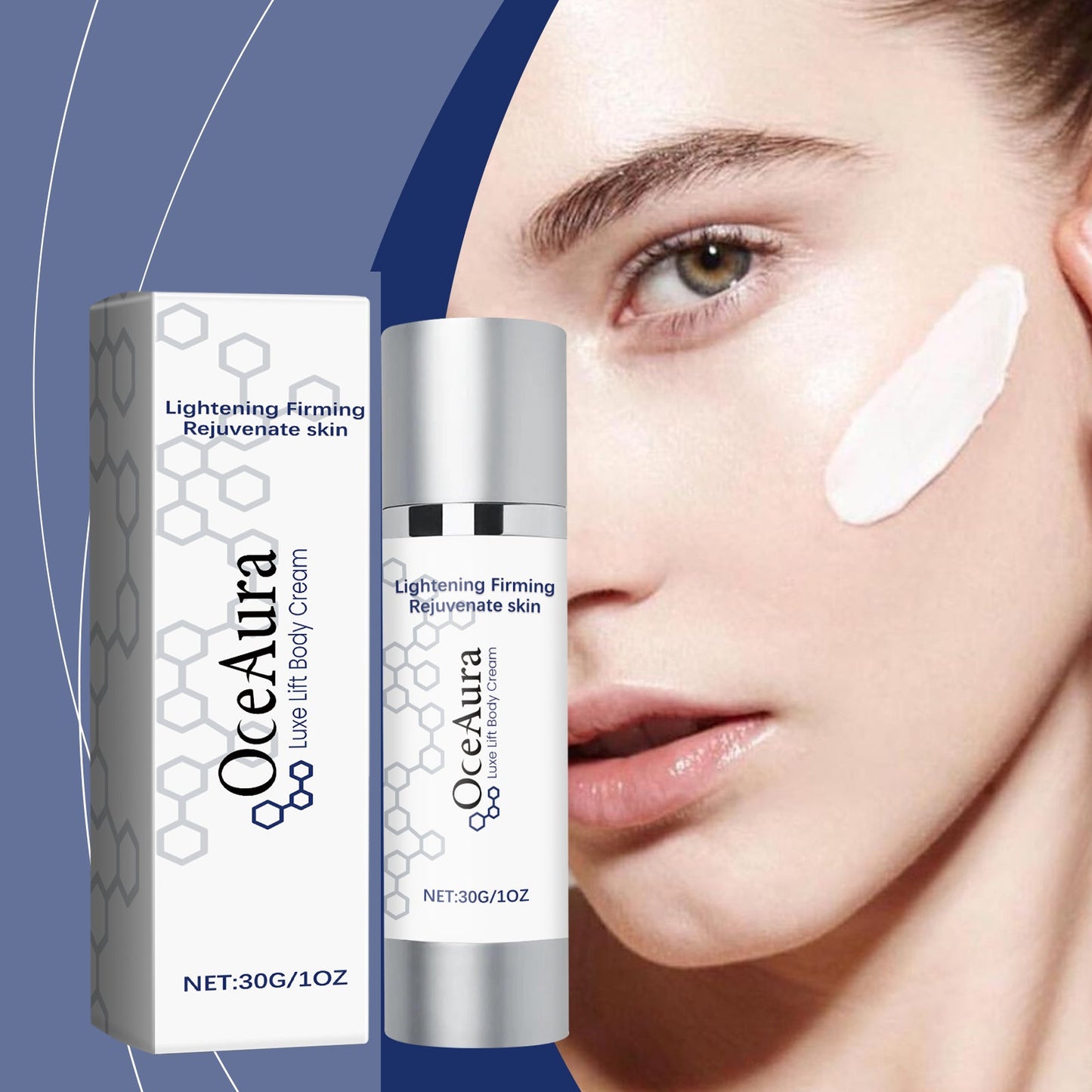 OceAura Body Cream Hydrates And Hydrates Hydrating Firming Repair Face Cream Body Cream