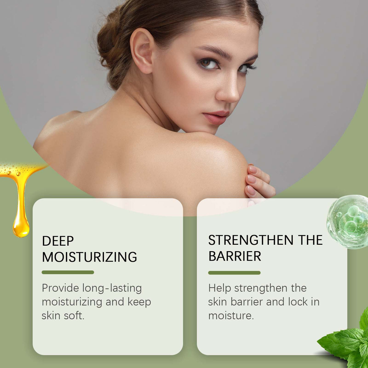 EELHOE Moisturizing Bubble Bath Essential Oil, Gently Cleans And Moisturizes Tender Skin And Cleans The Body