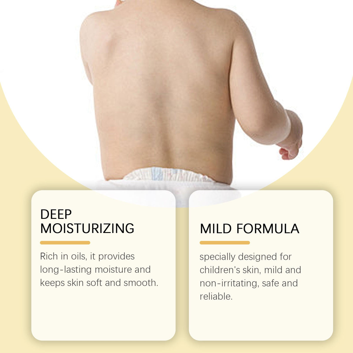Wiieey Children's Special Care Essence Cream, Moisturizing, Moisturizing, Moisturizing, Moisturizing And Moisturizing Body Lotion