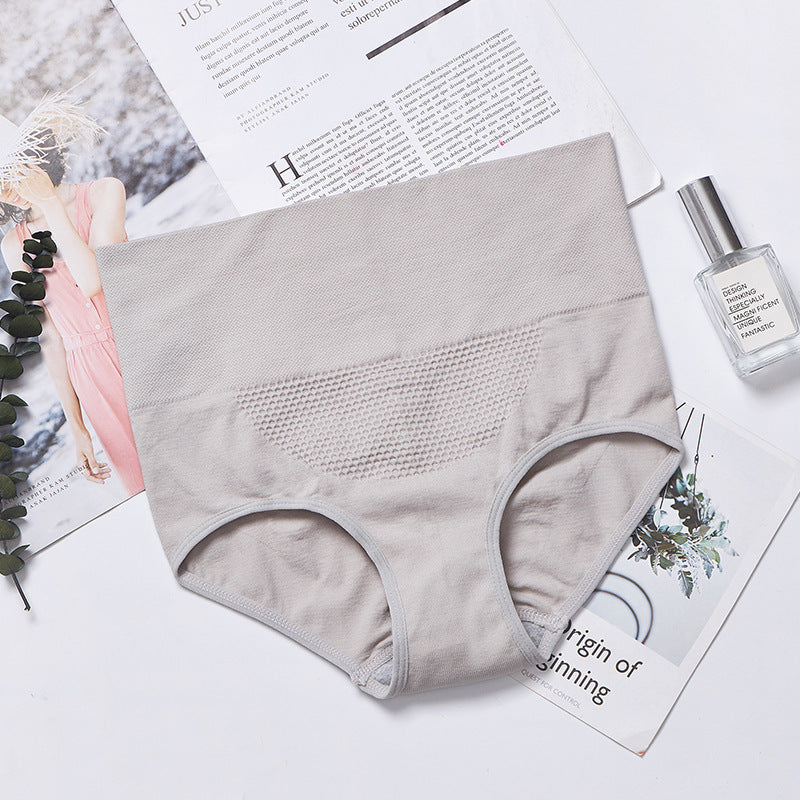 Abdomen, Buttocks, Seamless, Large-size Cotton Briefs
