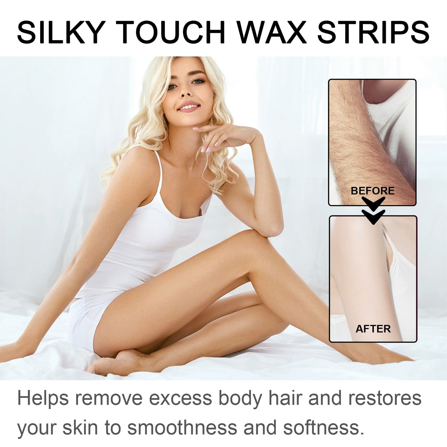 OceAura Hair Removal Body Butter, Gentle Hair Removal Non-Irritating Underarm Leg Hair Hand Hair Deep Cleansing Hair Removal Cream For Skin