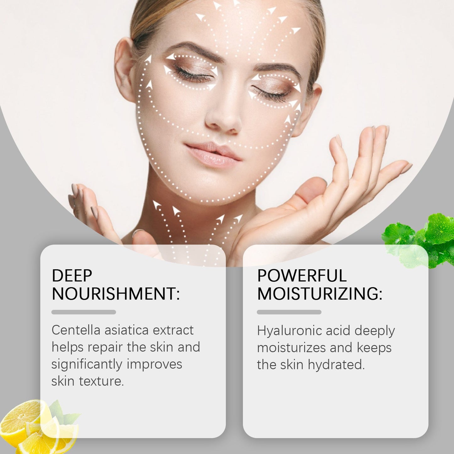 OUHOE Firming Cream, Gentle Moisturizing Facial Skin Hydrating Moisturizing Skin Care Firming Essence Cream