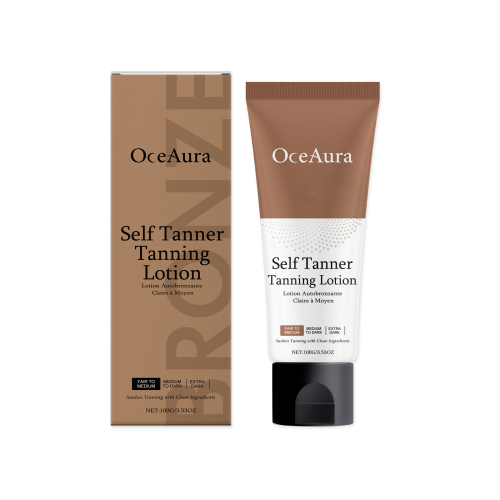 OceAura Hydrating, Moisturizing, Sun-Proof And Tanning Cream, Radiant, Natural Bronze Complexion, Gentle Herbal Essence Lotion