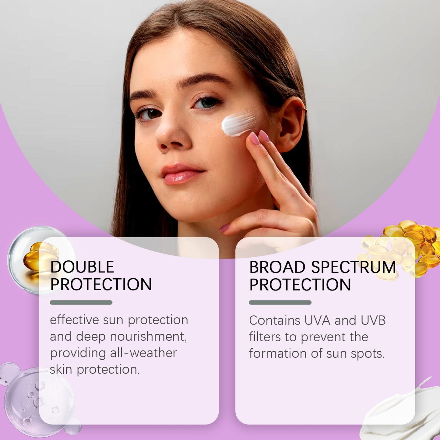 Hoygi The Moisturizing Protective Cream Is Hydrating, Refreshing, Breathable And Provides Protection Against Outdoor Ultraviolet Rays After Sun Exposure