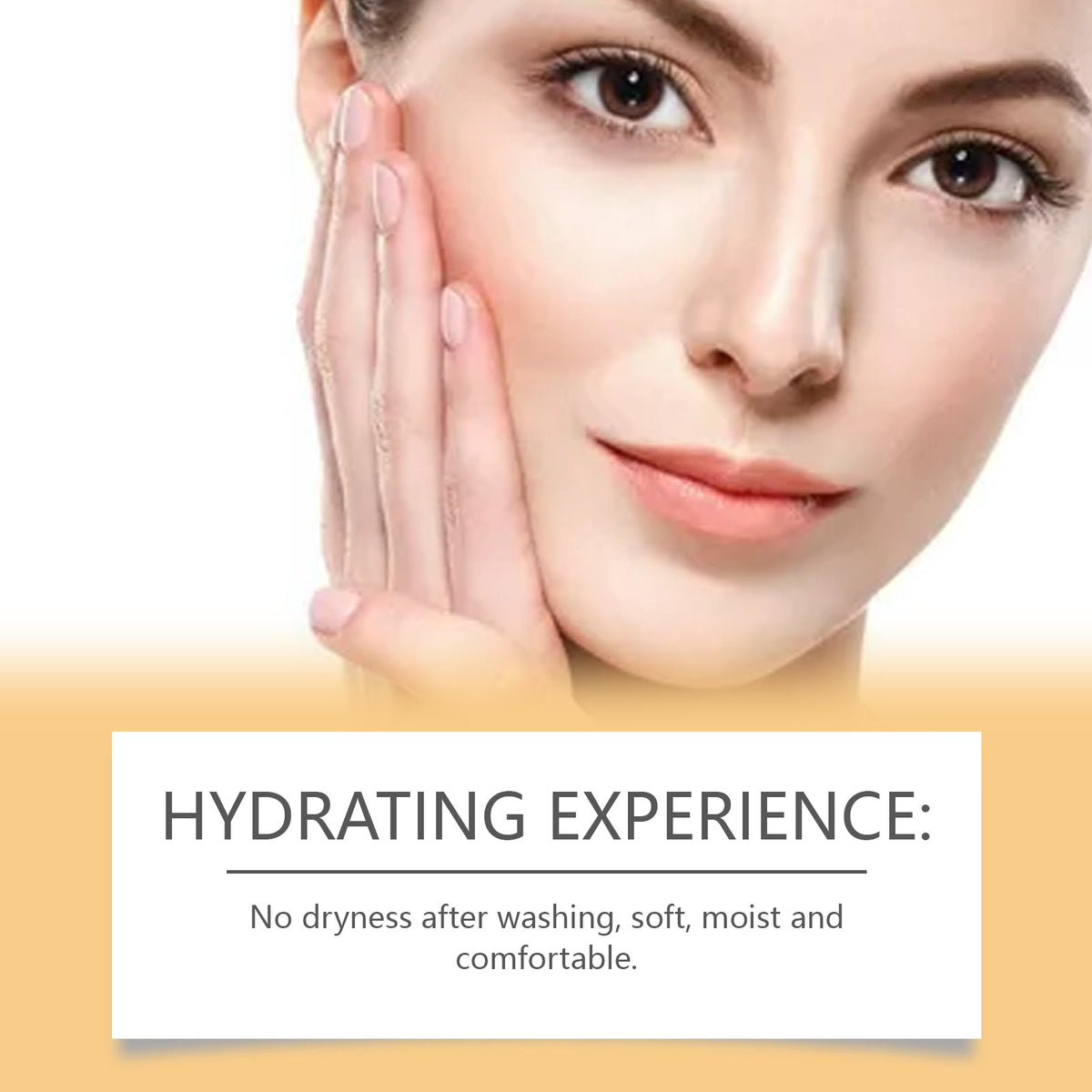 Hoygi Centella Asiatica Ampoule Foam Facial Cleanser, Gentle Hydrating Soothing Pore Cleansing Face Wash