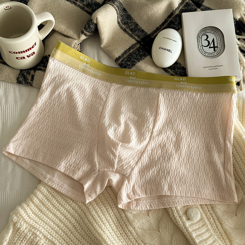 Boys, Pure Cotton Antibacterial Four Corner Shorts, Pure Cotton Crotch For Breathability