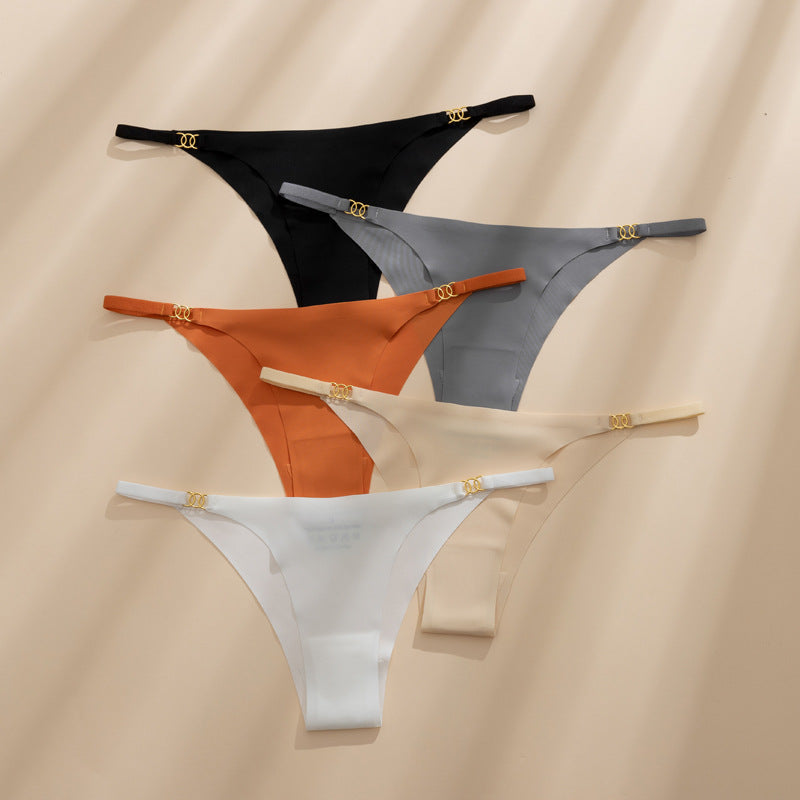 Thin-strapped Sheer European And American Womens Panties