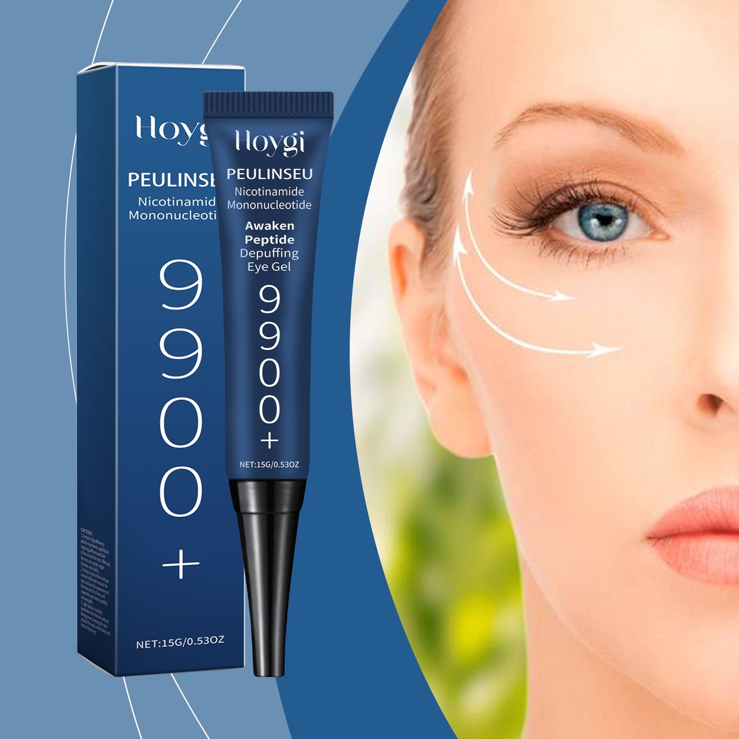 Hoygi Eye Care Cream, Moisturizing And Firming Eye Care Cream To Remove Crow's Feet