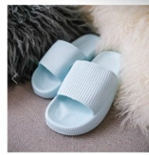 Soft home couple non-slip women slippers