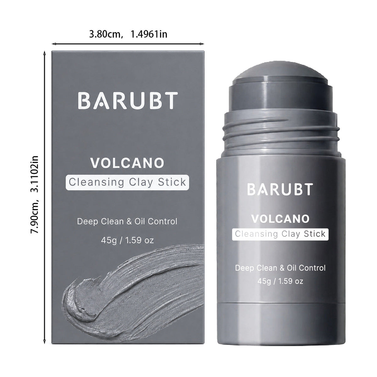 Cross-Border Temu Hot-Selling Product Tk Hot-Selling Mud Mask Stick For Pore Shrinking, Deep Cleansing, Oil Control Clay Mask