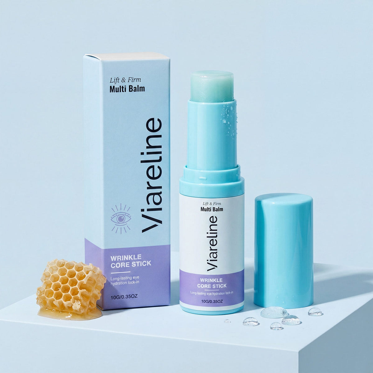 Viareline Eye Moisturizing Stick Moisturizes The Skin Around The Eyes, Is Lightweight, Refreshing, Easy To Apply, And Convenient For Care