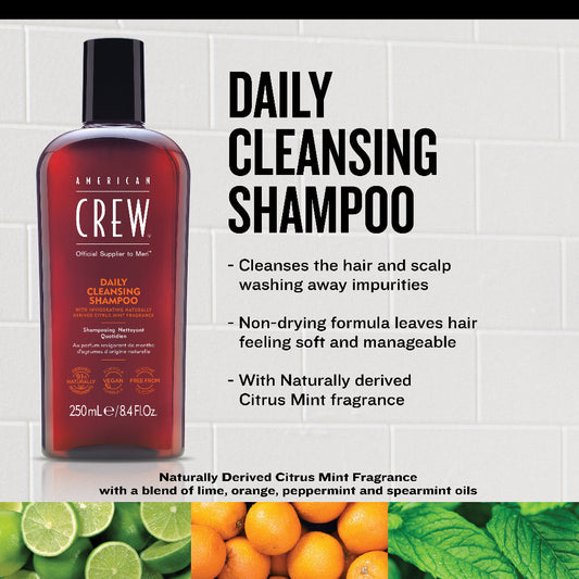 American Crew Daily Cleansing Shampoo 33.8oz