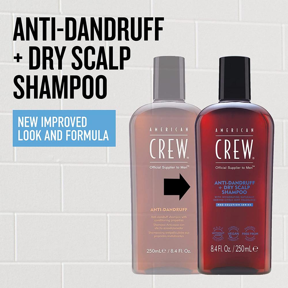 American Crew Anti-Dandruff + Dry Scalp Shampoo 8.45 oz