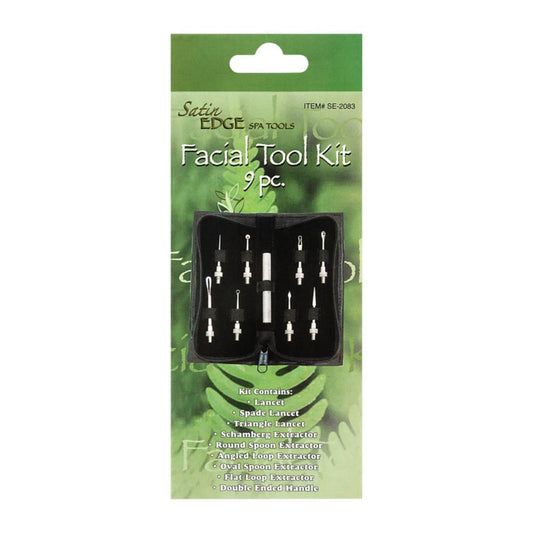 Satin Edge Facial Tool Kit - 9pc
