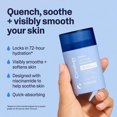 Curology Hydro+ Gel Cream Moisturizer 1.7 fl oz - Imperfect Box