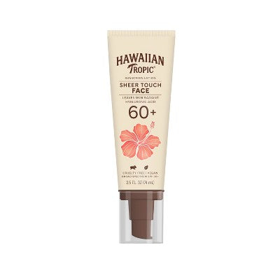 Hawaiian Tropic Sheer Touch Face Lotion SPF 60+ 2.5 fl oz - Missing Lid
