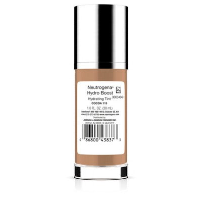 Neutrogena Hydro Boost Hydrating Tint Liquid Foundation  115 Cocoa - Imperfect Container