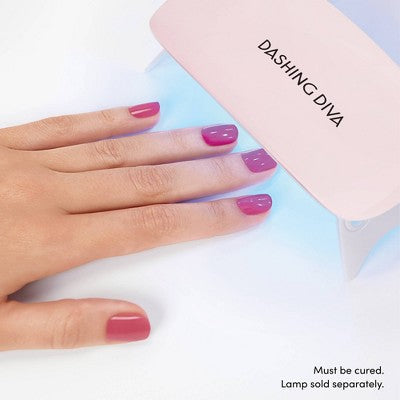 Dashing Diva Glaze Semi-Cured Gel Nail Polish Strips Unicorn Glaze 32ct - New