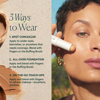 Well People Supernatural Complexion Stick Foundation&Concealer 14 Fair Neutral 0.28oz - New