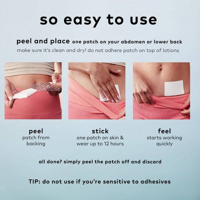 The Good Patch Cycle Plant-Based Vegan Wellness Patch 4ct. - New