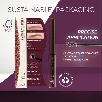 Blinc Eyebrow Mousse Auburn 0.158 fl oz - New
