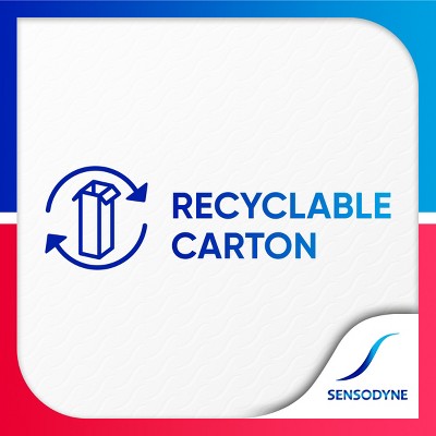 Sensodyne Sensitivity Gum and Enamel Mint Toothpaste 2.3oz/3pk - Imperfect Box