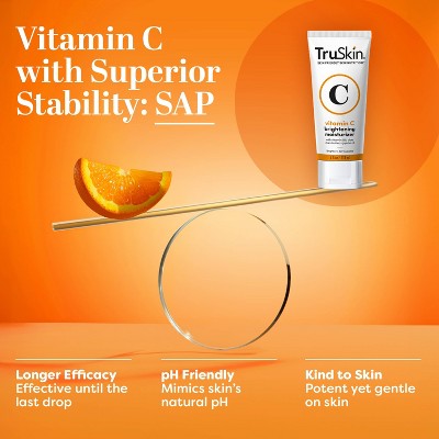 TruSkin Vitamin C Brightening Moisturizer For Face with Vitamin C 2 fl oz - Imperfect Box
