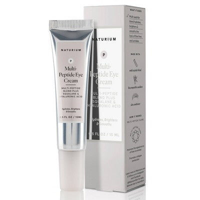 Naturium Multi-Peptide Eye Cream 0.5 fl oz - Imperfect Box